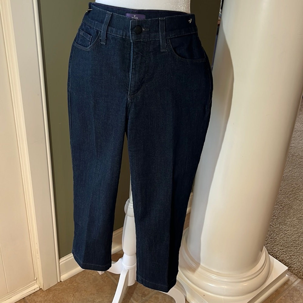 NYDJ Cropped jeans.  Size 0